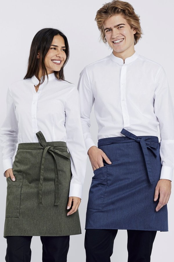 CG Workwear Bistro-Schürze Vernazza mit Doppeltasche