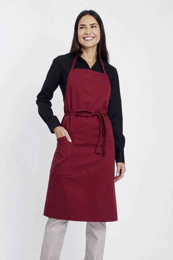 CG Workwear Längenverstellbare Schürze Perugia mit Doppeltasche