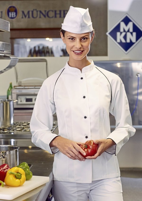 CG Workwear Kochmütze Genove Classic mit Klettverschluss