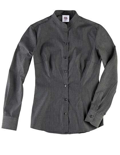 CG Workwear Damenbluse Pacentro Slim Fit Meliert