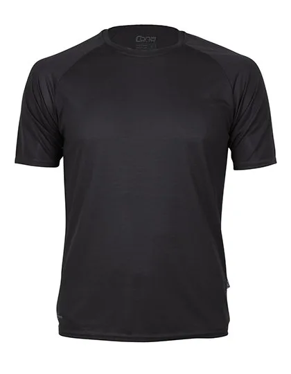 CONA SPORTS Rainbow Tech Tee Anthracite XS (CN100)