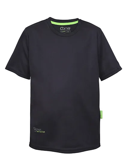 CONA SPORTS Kids Evolution Tech Tee Anthracite 128 (CN160K)