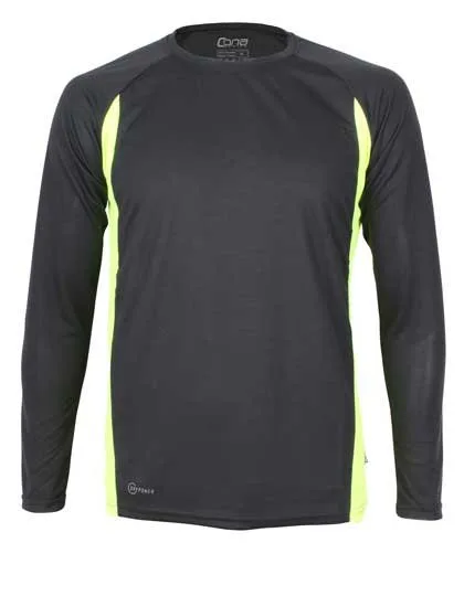 CONA SPORTS Racer Langarm Funktionsshirt Slim-Fit