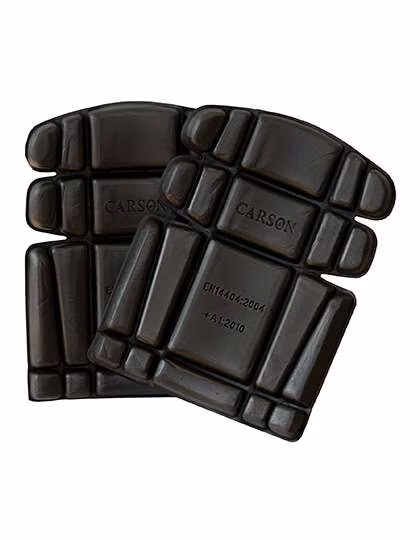 Carson Contrast Knieschoner Schwarz Ergonomisch