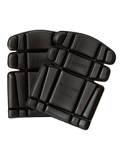 Carson Contrast Knieschoner Schwarz Ergonomisch