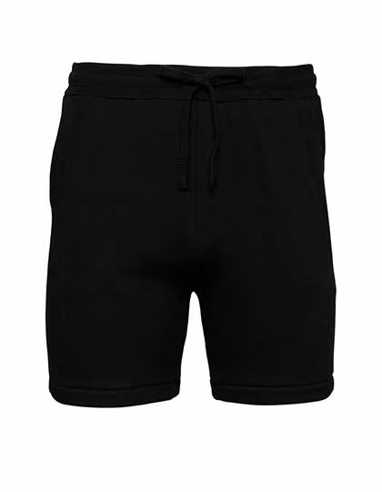 Canvas Sponge Fleece Sweatshorts mit Kordelzug