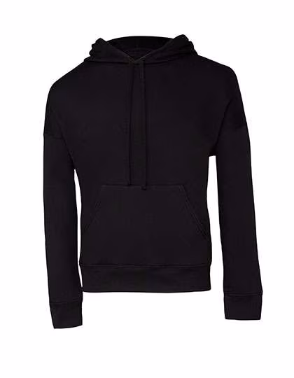 Canvas Sponge Fleece Hoodie mit Kängurutaschen