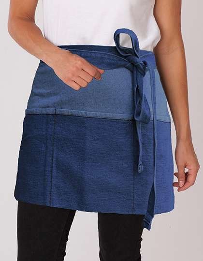 Dennys London Denim Taillenschürze mit 3 Taschen