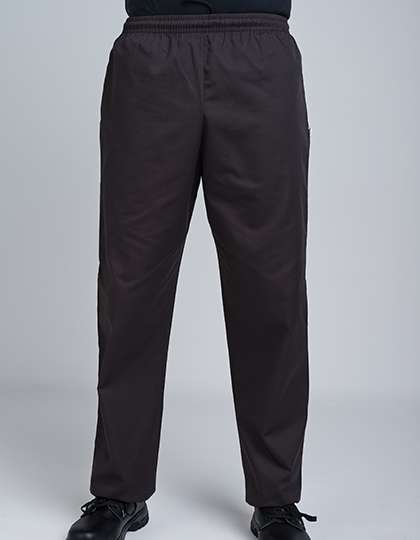 Dennys London Elastische Chefhose mit Kordeldurchzug