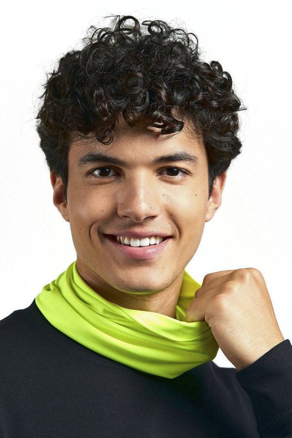 Promodoro 2-lagiges Bandana aus Polyester-Elasthan