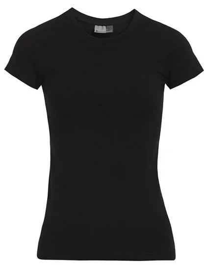 Promodoro T-Shirt Slim Fit in Cotone da Donna