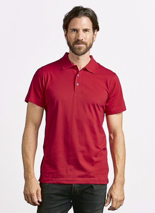 Promodoro Baumwoll-Polo mit Knopfleiste, 180 g/m²
