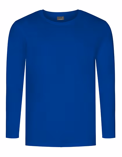 Promodoro Langarm-T-Shirt 100% Baumwolle für Herren, Royal XL, E4099