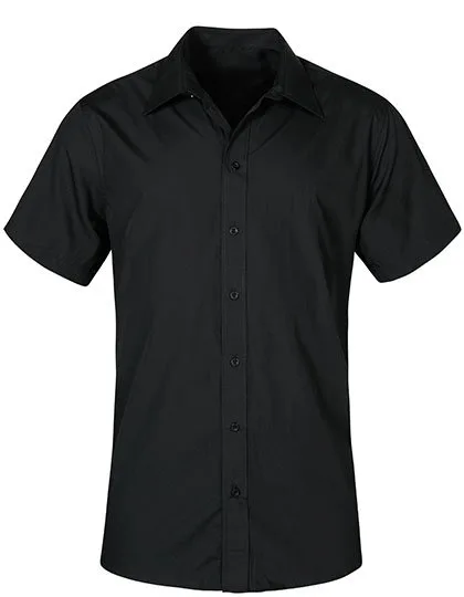 Promodoro Short Sleeve Shirt made of Poplin for Men