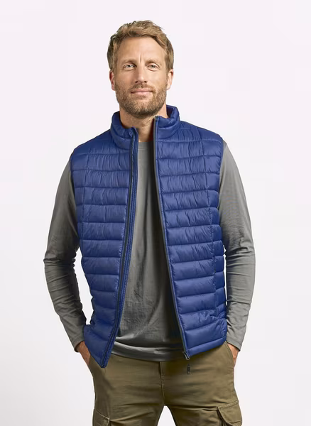 Promodoro Padded Men's Gilet with Stand Collar