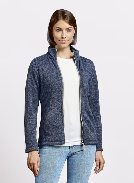 Promodoro Knit Fleece Jacket Women's with Stand Collar