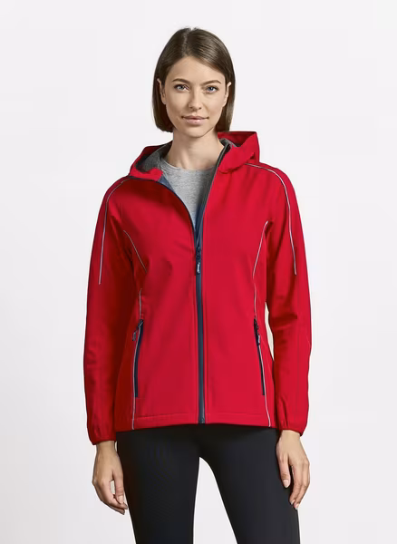 Promodoro Giacca Softshell leggera con Cappuccio da Donna