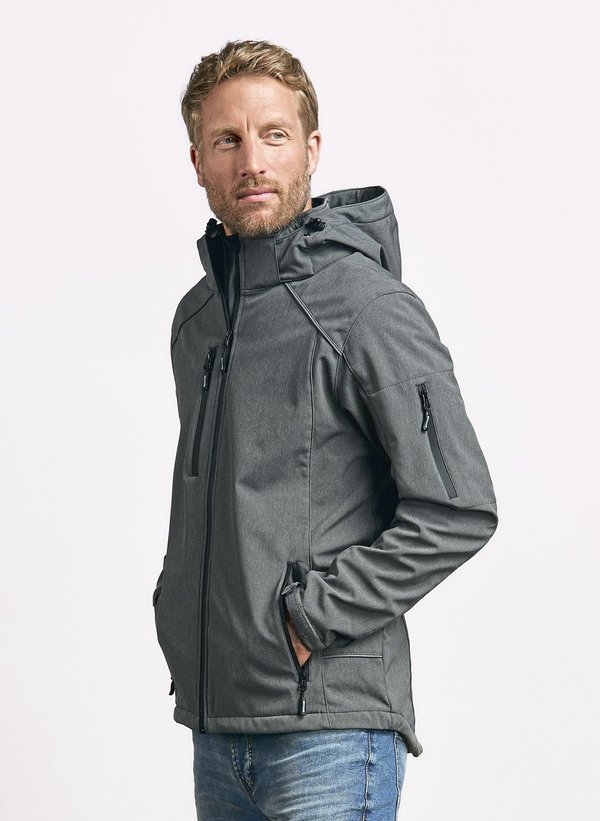 Promodoro Softshell-Jacke mit Kapuze