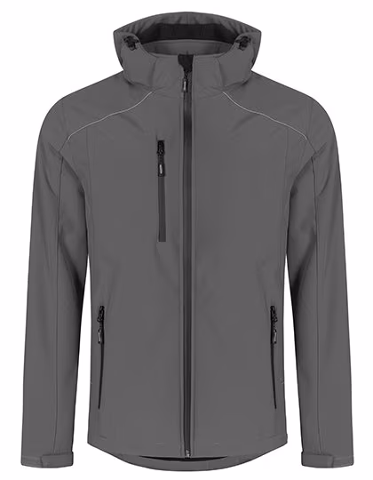 Promodoro Men´s Softshell Jacket Steel Grey (Solid) L (E7850), E7850