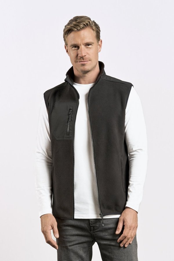 Men´s Canvas Fleece Vest