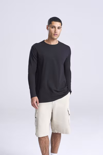 Ecologie Erawan T-Shirt Manches Longues en Coton Biologique Durable