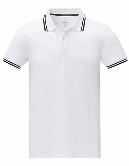 Elevate Life Herren-Polo Amarago aus Piqué-Baumwolle