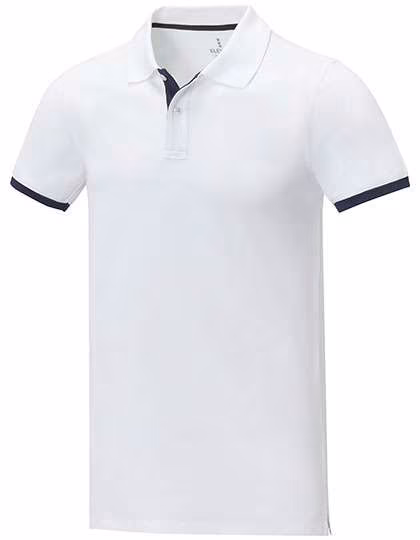 Elevate Life Poloshirt Morgan mit Kontrastdetails für Herren