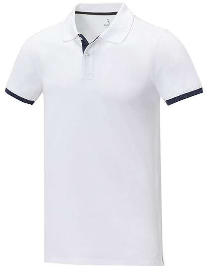 Elevate Life Poloshirt Morgan mit Kontrastdetails für Herren