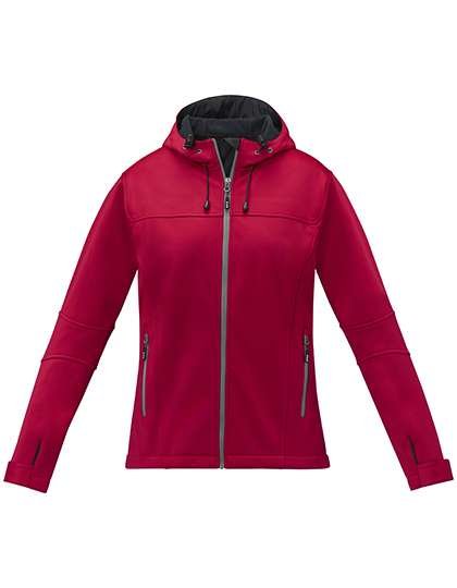 Elevate Life Softshelljacke mit 2-Wege-Reißverschluss für Damen