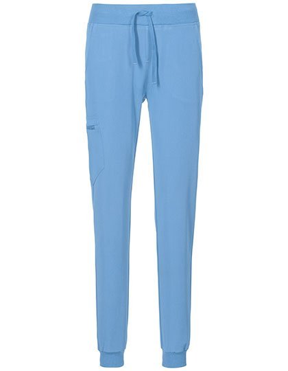 Exner Bequeme Schlupfhose mit Taschen und Gummibund, Light Blue XS, EX332