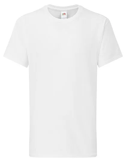 Fruit of the Loom Iconic 195 T-Shirt in Cotone per Bambini