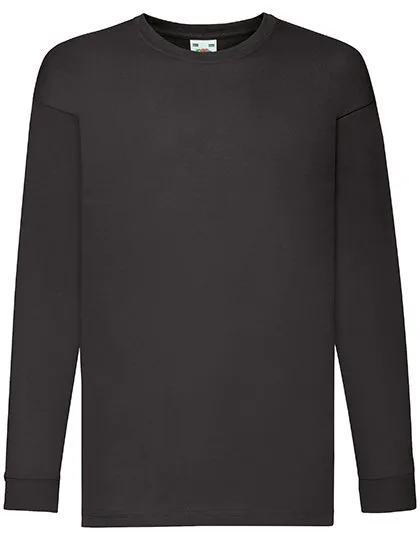 Fruit of the Loom Langarm T-Shirt 100% Baumwolle für Kinder in, 104 (F240K