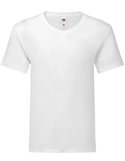 Fruit of the Loom V-Neck T-Shirt made of Combed Cotton
