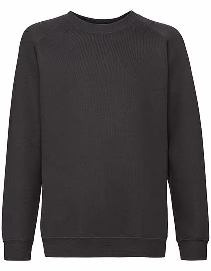 Fruit of the Loom Raglan Sweatshirt aus Baumwolle-Polyester für Kinder