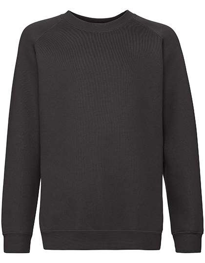 Fruit of the Loom Raglan Sweatshirt aus Baumwolle-Polyester für Kinder