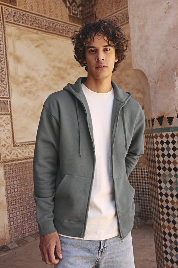 Iconic Premium Hooded Sweat Jacket