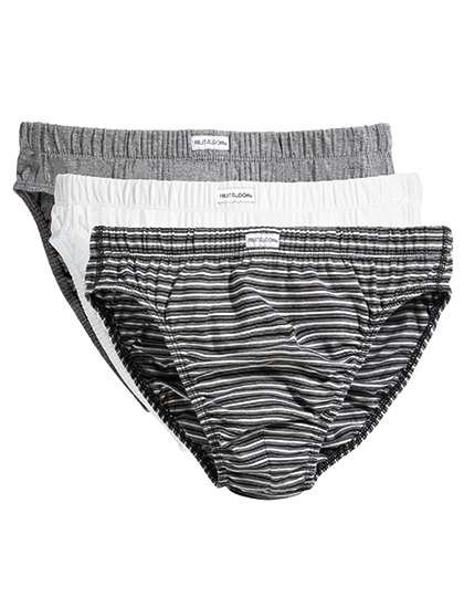 Fruit of the Loom Klassische Slips 3er Pack Baumwolle
