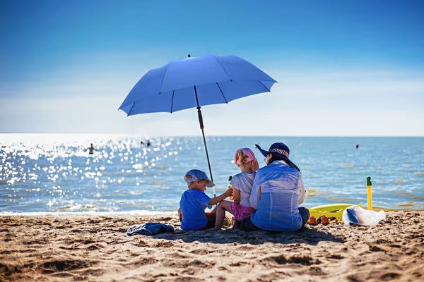 Strand-Sonnenschirm Travelmate Camper