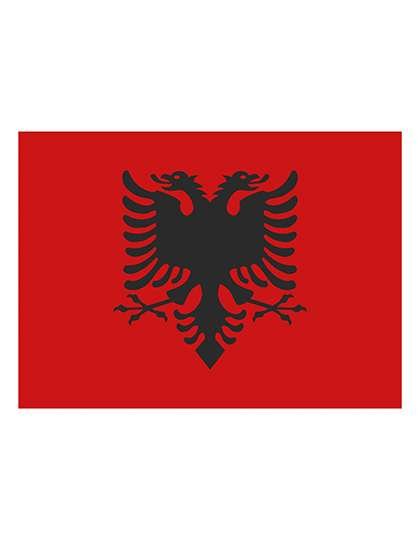 Printwear Albanien Fahne 90x150 cm Polyester