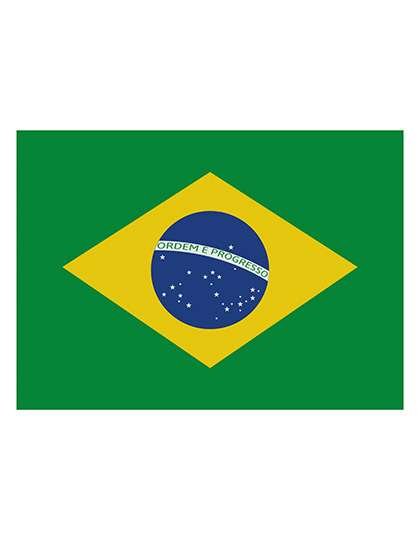 Printwear Brasilien-Fahne 90x150 cm Polyester