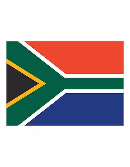 Printwear Südafrika Fahne 90x150 cm Polyester