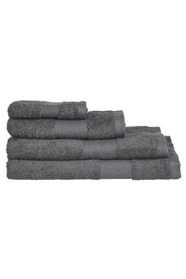 Fair Towel Bio-Baumwolle Badetuch mit Twill-Aufhänger