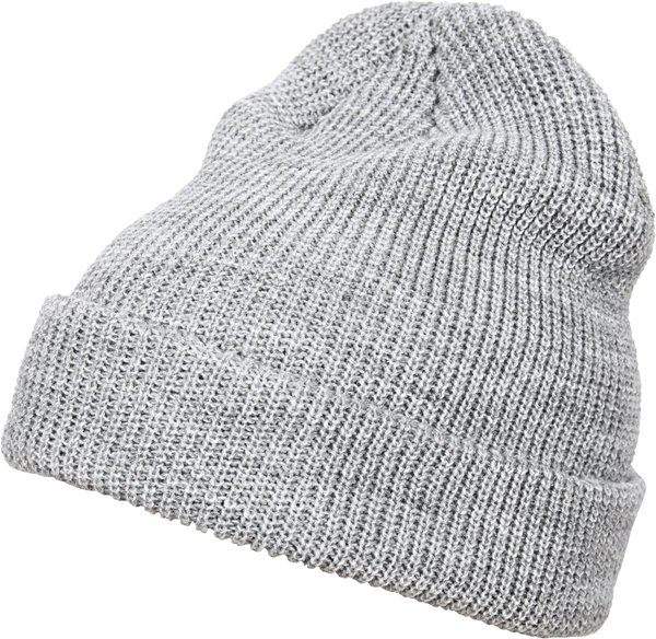 Extra lange Strick Beanie aus Polyacryl
