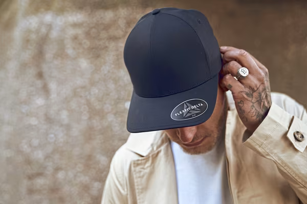 Flexfit Delta Cap mit Gummizug