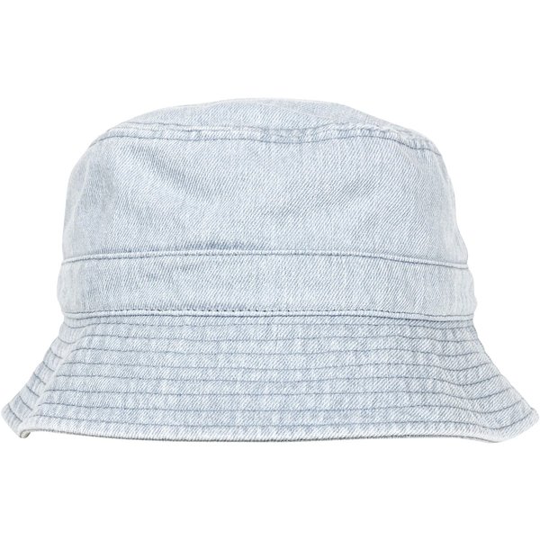 FLEXFIT Denim Bucket Hat mit Krempe
