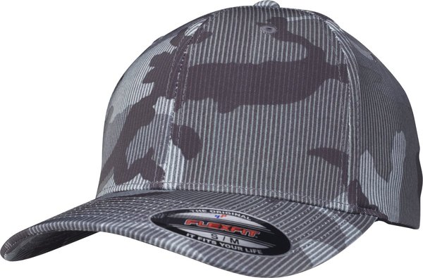 Flexfit Camo Stripe Cap mit 6-Panel-Design