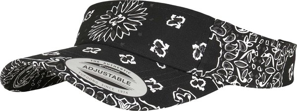 FLEXFIT Bandana Print Visor mit Klettverschluss