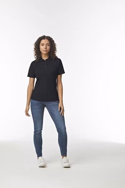 Gildan Piqué Polo Sagomata da Donna