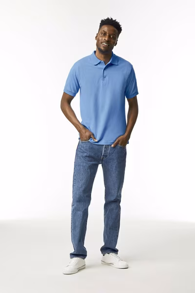 Gildan DryBlend® Poloshirt mit Knopfleiste