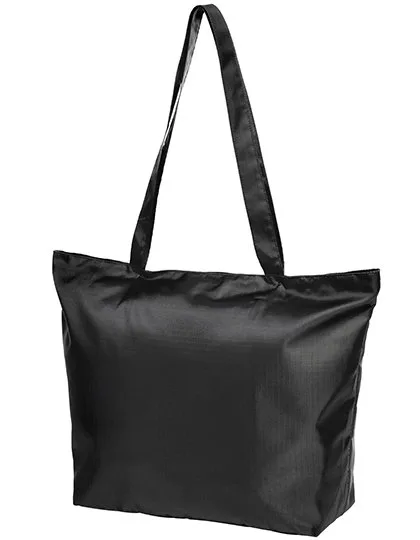 Halfar Shopper Tessile con Zip e Tasca Interna